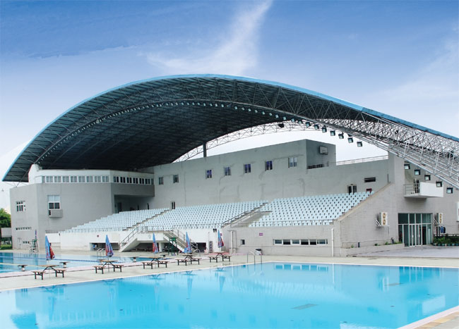 海淀游泳馆网架